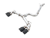 AWE Track Edition Exhaust for MK7.5 Golf R - Diamond Black Tips, 102mm - Primary